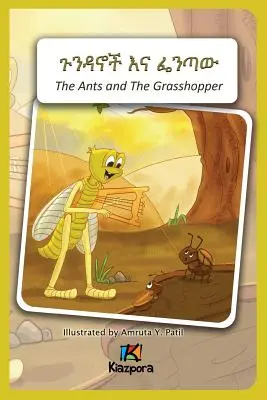 A hangyák és a szöcske - Amharai gyermekkönyv - The Ants and The Grasshopper - Amharic Children's Book
