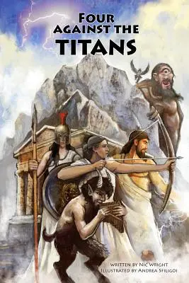 Négyen a titánok ellen: Görög mitológia Pen-And-Paper szóló kalandjáték - Four Against the Titans: Greek Mythology Pen-And-Paper Solo Adventure Game