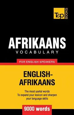 Afrikaans szókincs angolul beszélőknek - 9000 szó - Afrikaans vocabulary for English speakers - 9000 words