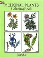 Gyógynövények színezőkönyv - Medicinal Plants Coloring Book