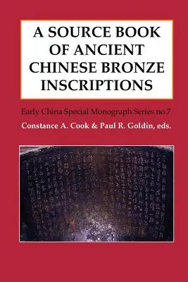Pramenná kniha staročínských bronzových nápisů - A Source Book of Ancient Chinese Bronze Inscriptions