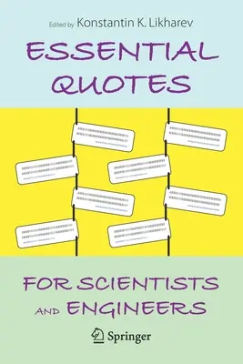 Lényeges idézetek tudósoknak és mérnököknek - Essential Quotes for Scientists and Engineers