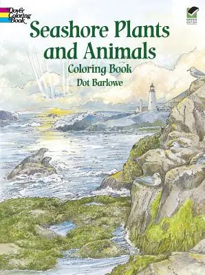 Tengerparti növények és állatok színezőkönyv - Seashore Plants and Animals Coloring Book