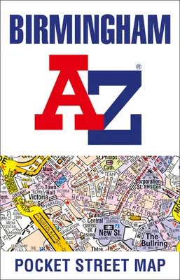 Birmingham A-Z zsebtérkép - Birmingham A-Z Pocket Street Map