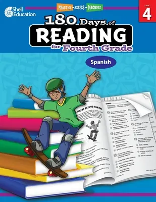 180 Days of Reading for Fourth Grade (spanyol): Gyakorlás, értékelés, diagnózis - 180 Days of Reading for Fourth Grade (Spanish): Practice, Assess, Diagnose