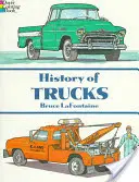 History of Trucks Coloring Book