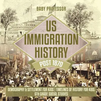 Az USA bevándorlási története 1870 után - Demográfia és betelepítés gyerekeknek - Történelmi idősíkok gyerekeknek - 6. osztályos társadalomismeret - US Immigration History Post 1870 - Demography & Settlement for Kids - Timelines of History for Kids - 6th Grade Social Studies