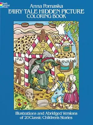 Tündérmese rejtett kép színezőkönyv - Fairy Tale Hidden Picture Coloring Book