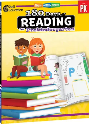 180 nap olvasás óvodásoknak: Gyakorlás, értékelés, diagnózis - 180 Days of Reading for Prekindergarten: Practice, Assess, Diagnose