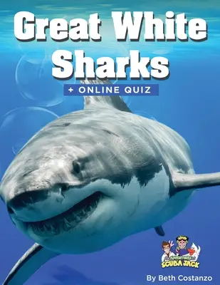 Nagy fehér cápa Activity Book 4-8 éves korosztály számára - Great White Shark Activity Book for ages 4-8 years of age