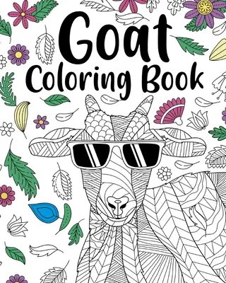 Kecske színező könyv - Goat Coloring Book