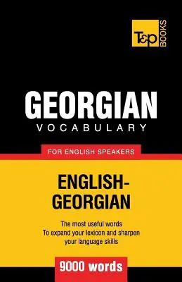 Grúz szókincs angolul beszélőknek - 9000 szó - Georgian vocabulary for English speakers - 9000 words