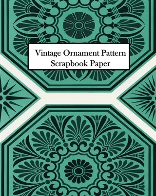 Vintage Ornament minta Scrapbook papír - Vintage Ornament Pattern Scrapbook Paper