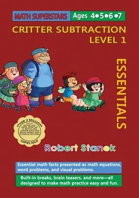 Math Superstars Subtraction Level 1: Essential Math Facts for Ages 4 - 7 Ages: Essential Math Facts for Ages 4 - 7 - Math Superstars Subtraction Level 1: Essential Math Facts for Ages 4 - 7