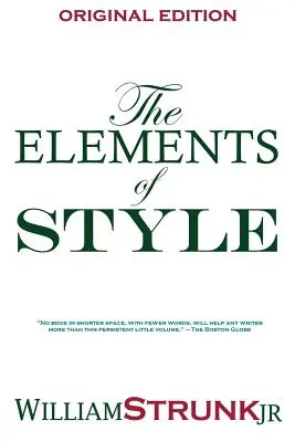 A stílus elemei - The Elements of Style