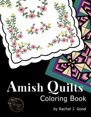 Amish Quilts színezőkönyv - Amish Quilts Coloring Book