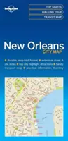 Lonely Planet New Orleans várostérkép 1 - Lonely Planet New Orleans City Map 1