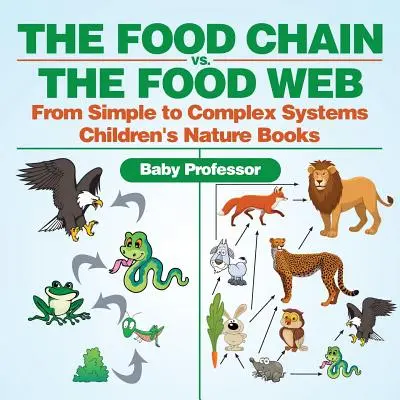 A tápláléklánc vs. a táplálékháló - Az egyszerű rendszerektől az összetett rendszerekig Gyermek természetismereti könyvek - The Food Chain vs. The Food Web - From Simple to Complex Systems Children's Nature Books