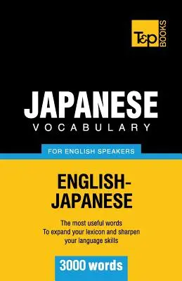 Japán szókincs angolul beszélőknek - 3000 szó - Japanese vocabulary for English speakers - 3000 words