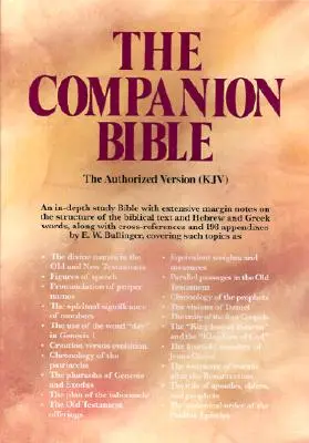 Bibliatárs - KJV - Companion Bible-KJV