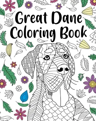 Great Dane színező könyv - Great Dane Coloring Book