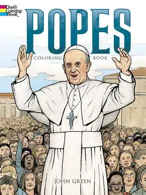 Pápák színező könyv - Popes Coloring Book