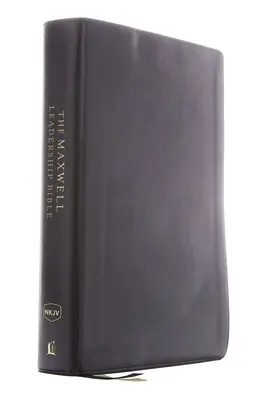 Nkjv, Maxwell Leadership Bible, Harmadik kiadás, Compact, műbőr, fekete, Comfort Print: Szent Biblia, New King James Version - Nkjv, Maxwell Leadership Bible, Third Edition, Compact, Leathersoft, Black, Comfort Print: Holy Bible, New King James Version