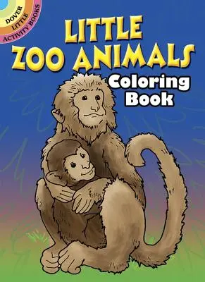 Kis állatkerti állatok színezőkönyv - Little Zoo Animals Coloring Book