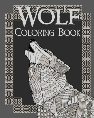 Farkas színező könyv - Wolf Coloring Book