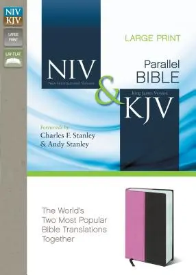 Side-By-Side Bible-PR-NIV/KJV-Nagy nyomtatású Biblia - Side-By-Side Bible-PR-NIV/KJV-Large Print