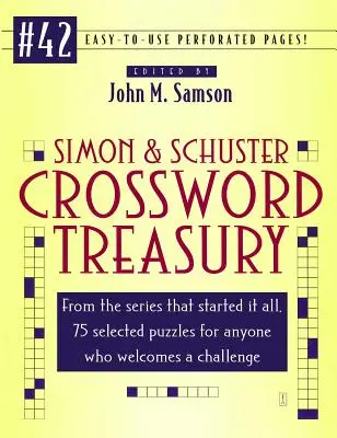 Simon és Schuster keresztrejtvény kincstár # 42 - Simon and Schuster Crossword Treasury # 42