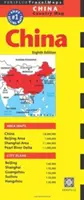 Kína útitérkép nyolcadik kiadás - China Travel Map Eighth Edition