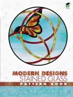 Modern Designs festett üvegfestmény Pattern Book - Modern Designs Stained Glass Pattern Book