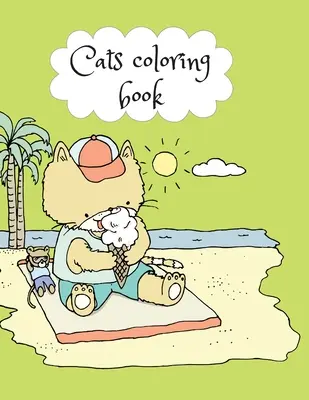 Macskák színezőkönyv - Cats coloring book