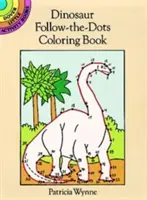 Dinoszaurusz Follow-The-Dots színező könyv - Dinosaur Follow-The-Dots Coloring Book