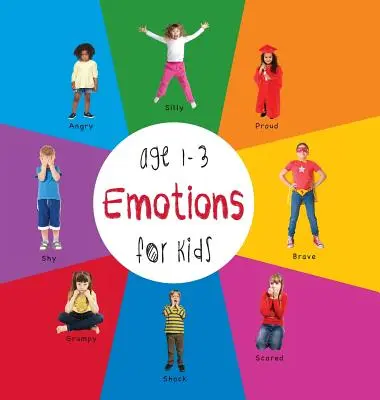 Érzelmek 1-3 éves gyerekeknek (Engage Early Readers: Gyermekkönyvek) ingyenes eKönyvvel - Emotions for Kids Age 1-3 (Engage Early Readers: Children's Learning Books) with Free eBook