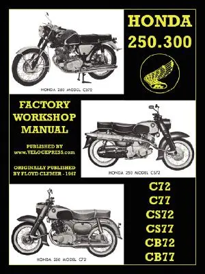 Honda Motorkerékpárok Műhelykézikönyv 250-305 Twins 1960-1969 - Honda Motorcycles Workshop Manual 250-305 Twins 1960-1969