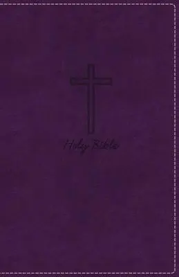 KJV, Deluxe ajándék Biblia, műbőr, bíbor, piros betűs kiadás - KJV, Deluxe Gift Bible, Imitation Leather, Purple, Red Letter Edition