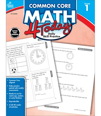 Közös magvas matematika 4 ma, 1. osztály - Common Core Math 4 Today, Grade 1