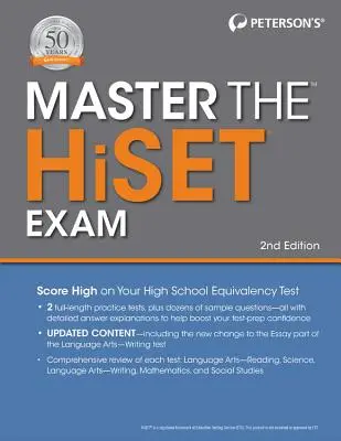 Master the Hiset Exam, 2. kiadás - Master the Hiset Exam, 2nd Edition