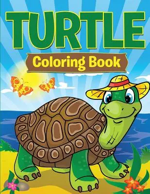 Teknős színező könyv - Turtle Coloring Book