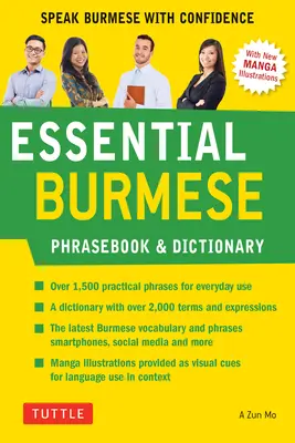 Essential Burmese Phrasebook & Dictionary: Beszélj burmaiul magabiztosan - Essential Burmese Phrasebook & Dictionary: Speak Burmese with Confidence