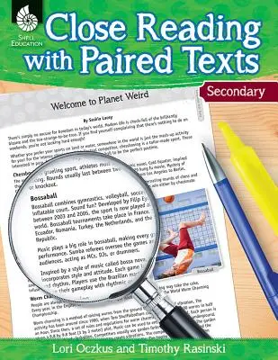 Close Reading with Paired Texts Secondary (Közeli olvasás párosított szövegekkel) - Close Reading with Paired Texts Secondary