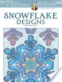 Creative Haven Snowflake Designs színező könyv - Creative Haven Snowflake Designs Coloring Book