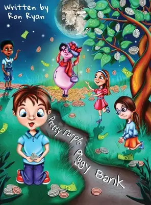 Szép lila malacpersely - Pretty Purple Piggy Bank