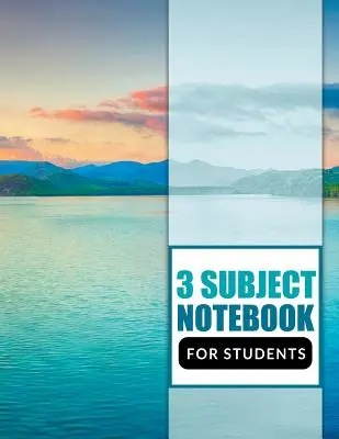 3 tantárgyi jegyzetfüzet diákoknak - 3 Subject Notebook For Students