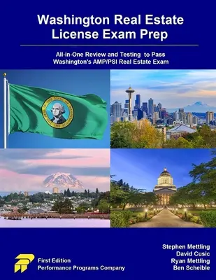 Washington Real Estate License Exam Prep: All-in-One felülvizsgálat és tesztelés a washingtoni AMP/PSI ingatlanvizsga letételéhez - Washington Real Estate License Exam Prep: All-in-One Review and Testing to Pass Washington's AMP/PSI Real Estate Exam