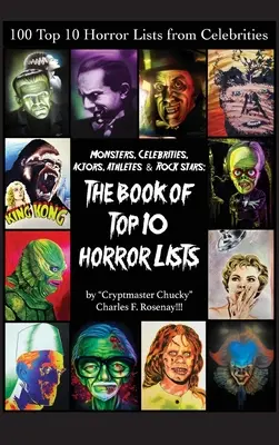 A tíz legjobb horrorlista könyve (kemény kötés) - The Book of Top Ten Horror Lists (hardback)