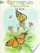 Pillangók színező könyv - Butterflies Coloring Book
