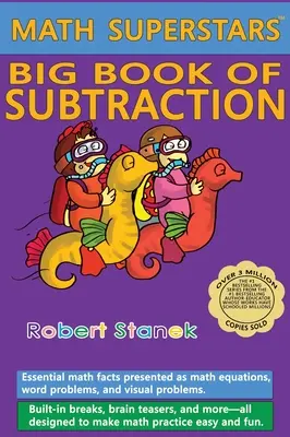 Math Superstars Big Book of Subtraction, könyvtári keménykötésű kiadás: Essential Math Facts for Ages 5 - 8 évesek számára - Math Superstars Big Book of Subtraction, Library Hardcover Edition: Essential Math Facts for Ages 5 - 8